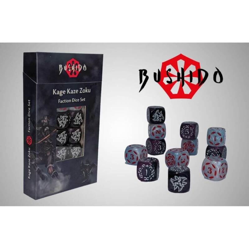 Shadow Wind Clan Faction Dice Set