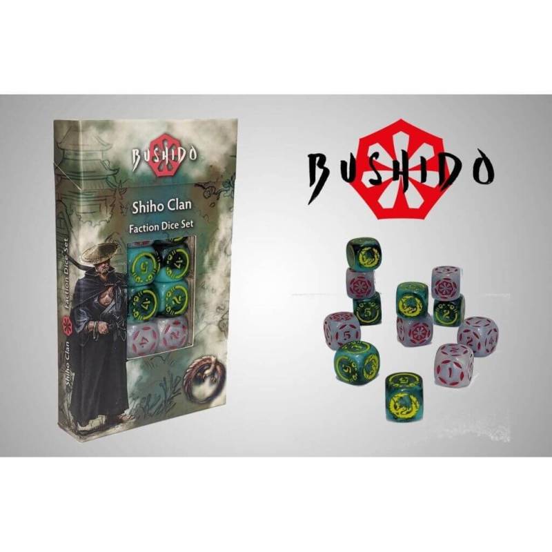 Shiho Clan Faction Dice Set