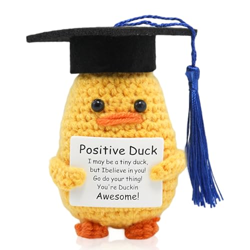 Woolly Gentleman Doktorhut Ente, Pocket Hug Gestrickte Ente, Kuscheltier Glücksbringer, Glücksbringer Prüfung Geschenk, Personalisierte Mutmacher Geschenk, Bachelor Master Abitur 2025 Geschenke Woolly Gentleman Doktorhut Ente, Pocket Hug Gestrickte Ente, Kuscheltier Glücksbringer, Glücksbringer Prüfung Geschenk, Personalisierte Mutmacher Geschenk, Bachelor Master Abitur 2025 Geschenke von GD HUA