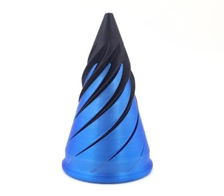 3D Printed Spiral Cone spirale Spielzeug Impossible Cone Pyramid Spirale Spielzeug Anxiety Relief Anti Stress Spielzeug Stress Abbauen Fidget Toy für Kinder und Erwachsene von GDFJBG