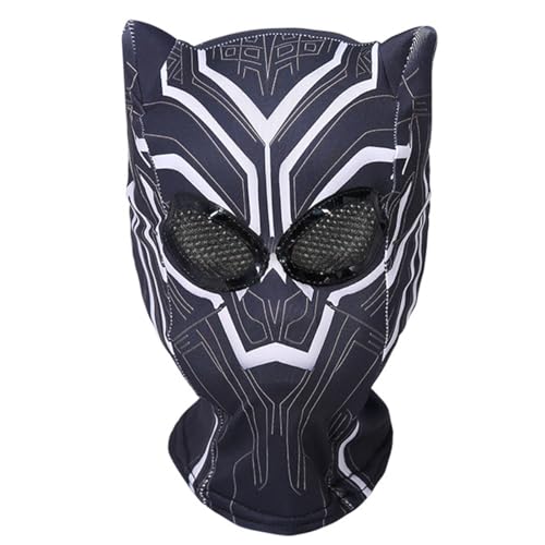 Black Panther Classic Childs Costume Schwarze Panther Luxus Kinderkleidung Superheld Cosplay Kostüm für Kinder Jumpsuit für Halloween Karneval Cosplay Größe von GDFJBG