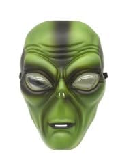 GDFJBG Alien Maske, Alien Stirnband und Brille Handschuhe,Alien Kopfmaske zum Verkleiden,Grüne Alien Maske, Alien Maske Erwachsene Halloween Masken beängstigend, Alien Brille mit Martian Kopfband von GDFJBG