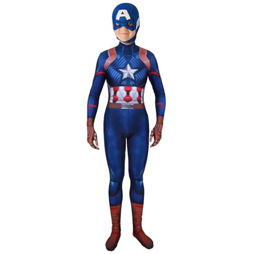 GDFJBG Cartoon Held Dress Up, Super-Helden Kostüme Set Superhelden Kinderkostüm Fasching Super Cosplay Hero, Halloween Kostüm Karneval Geschenk für Kinder 120cm GDFJBG Cartoon Held Dress Up, Super-Helden Kostüme Set Superhelden Kinderkostüm Fasching Super Cosplay Hero, Halloween Kostüm Karneval Geschenk für Kinder 120cm von GDFJBG