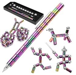 GDFJBG Fidget Pen, EIN interessanter Multifunktionsstift, Multifunktionsdruck-Dekompression kleine Action-Spielzeug für Erwachsene Druck-Stift, Stressabbau Geschenk für Freunde Junge Männer Frauen von GDFJBG