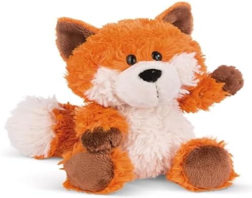 GDFJBG Kuscheltier Fuchs, 25cm Orange Plüschtier Stofftier, weichem Plüsch Fuchs, Plüschtier zum Kuscheln, Schmusetier Fuchs für Kinder Mädchen Jungen, waschbar Geschenk von GDFJBG