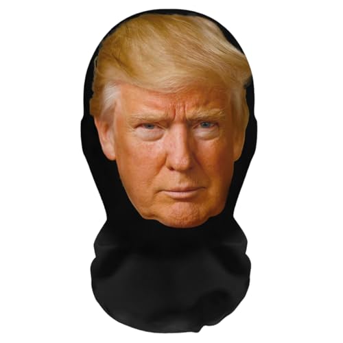 GDFJBG Masque en Donald Trump, Président American Politicien Célébrité, Vieil Homme Masque, pour Halloween Fête Parade de Carnaval, Cosplay fête Masque Accessoires De Déguisement von GDFJBG