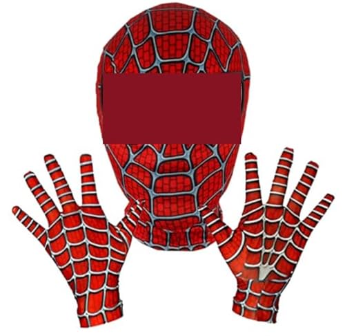 GDFJBG Spidermon Maske, Held Maske für Kinder Erwachsene Cosplay Kostüme Maske für Karneval, Halloween, Kostümparty, Weihnachten Cosplay Film Rolle Party Requisiten von GDFJBG