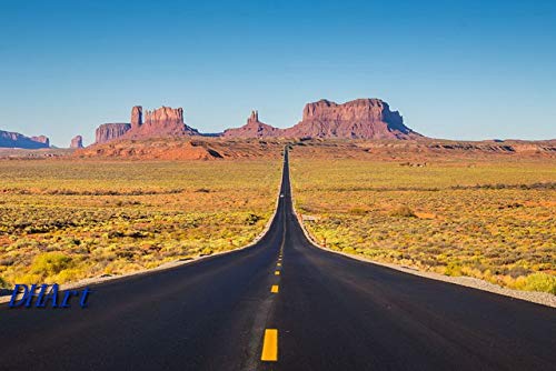 1000 Piece Jigsaw Puzzle Monument Valley US Highway 163 at Sunset Adult Kids Educational Puzzle75*50cmD8T42K von GDFWB