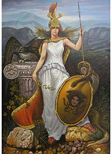 1000 Teile Holzpuzzle Puzzle Erwachsenenpuzzle Holzpuzzle Bild Griechische Mythologie Kunst Freizeitspiel Spielzeug Heimdekoration 75 * 50 cm von GDFWB