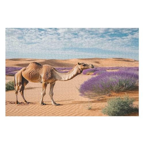 1000 Teile Puzzle - Sahara Desert Puzzles Für Erwachsene Und Kinder, Einzigartige Formen, Erwachsene Und Kinder 1000 PCS von GDFWB