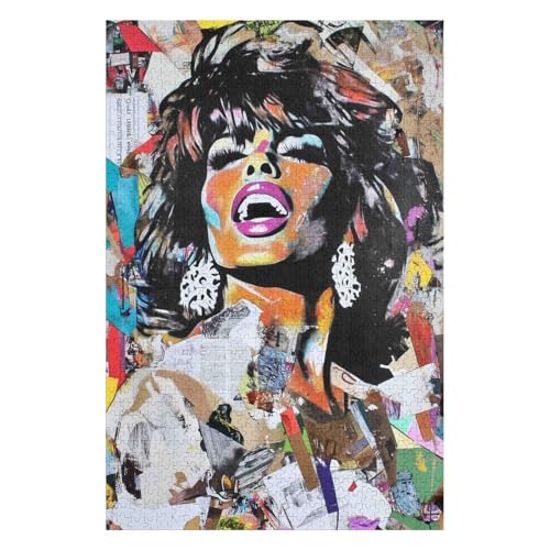 1000 Teile Puzzle für Erwachsene. EIN anspruchsvolles Puzzlespiel für die ganze Familie. Geschenke für Frauen für Männer. Thema: Amy Winehouse-50x70cm 1000 Teile Puzzle für Erwachsene. EIN anspruchsvolles Puzzlespiel für die ganze Familie. Geschenke für Frauen für Männer. Thema: Amy Winehouse-50x70cm von GDFWB