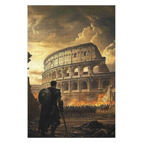 1000 Teile Puzzle für Erwachsene. EIN anspruchsvolles Puzzlespiel für die ganze Familie. Geschenke für Frauen für Männer. Thema: Antikes Rom-50x70cm 1000 Teile Puzzle für Erwachsene. EIN anspruchsvolles Puzzlespiel für die ganze Familie. Geschenke für Frauen für Männer. Thema: Antikes Rom-50x70cm von GDFWB