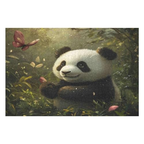 1000-teiliges Puzzle Für Erwachsene, Cute Animals Anspruchsvolle Rätsel, Kombinierbar, Perfektes Spielzeug, Geschenke 1000 PCS-50 * 75cm von GDFWB