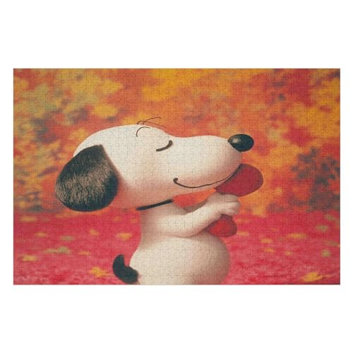 1000-teiliges Puzzle Für Erwachsene, Dalmatian Anspruchsvolle Rätsel, Kombinierbar, Perfektes Spielzeug, Geschenke 1000 PCS 26 * 38cm von GDFWB