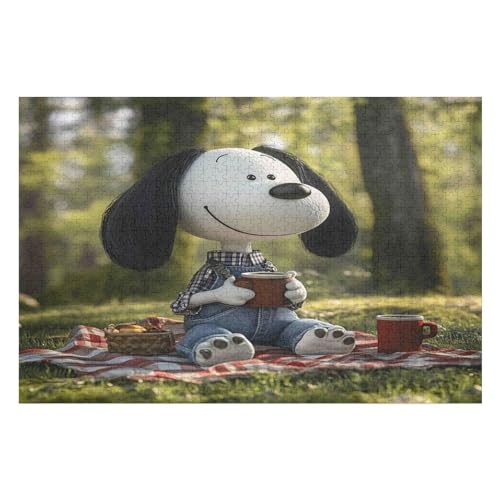 1000-teiliges Puzzle Für Erwachsene, Dalmatian Puzzles, Herausfordernde Puzzles Für Heimdekoration Und Geschenke 1000 PCS 38 * 52cm von GDFWB