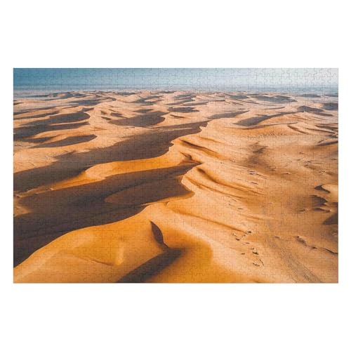 1000-teiliges Puzzle Für Erwachsene, Sahara Desert Anspruchsvolle Rätsel, Kombinierbar, Perfektes Spielzeug, Geschenke 1000 PCS von GDFWB