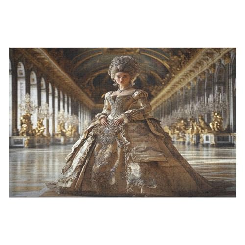 1000-teiliges Puzzle Für Erwachsene Und Jugendliche, Palace of Versailles Poster Weihnachts-Countdown-Geschenk Für Puzzle-Liebhaber 1000 PCS-50 * 75cm von GDFWB