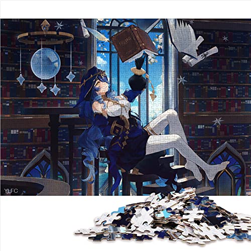 1000-teiliges Puzzle für Erwachsene Holzpuzzle Herausforderndes Spiel 75 * 50cm von GDFWB