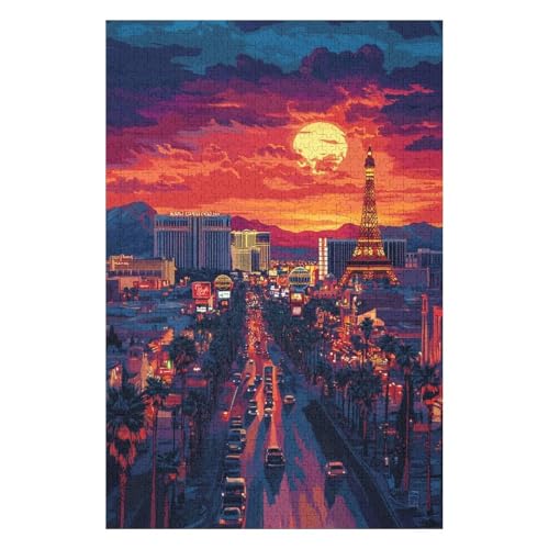 1500 Teile Puzzle für Erwachsene. EIN anspruchsvolles Puzzlespiel für die ganze Familie. Geschenke für Frauen für Männer. Thema Las Vegas-57x87cm 1500 Teile Puzzle für Erwachsene. EIN anspruchsvolles Puzzlespiel für die ganze Familie. Geschenke für Frauen für Männer. Thema Las Vegas-57x87cm von GDFWB