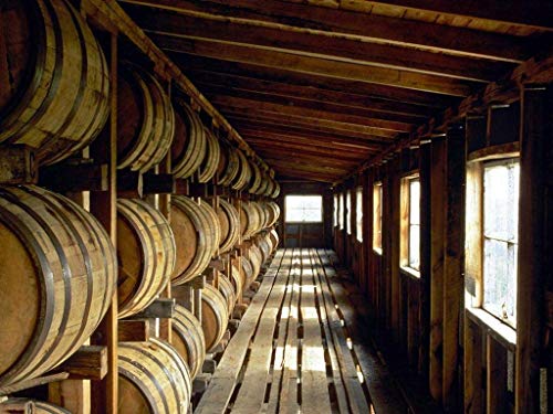 300 Piece Puzzle for Adults Bourbon Whisky Distillery Wooden Puzzle38*26cmD8T37K von GDFWB