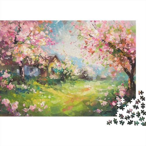 Beautiful Garden Puzzle für Erwachsene, 1000 Teile, 1000 Teile, unmöglich, 1000 Puzzles für Erwachsene und Kinder ab 12 Jahren, 1000 Teile, 75 x 50 cm, 95g122 von GDFWB