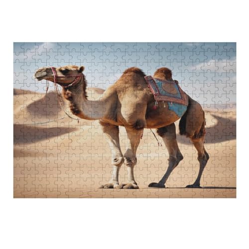 Camel 373g400 Holzpuzzle für Erwachsene, 1000 Teile für Kinder, Puzzle-Geschenke für Frauen, Puzzle, Erwachsenenpuzzle 75 x 50 cm, 1000 Teile von GDFWB