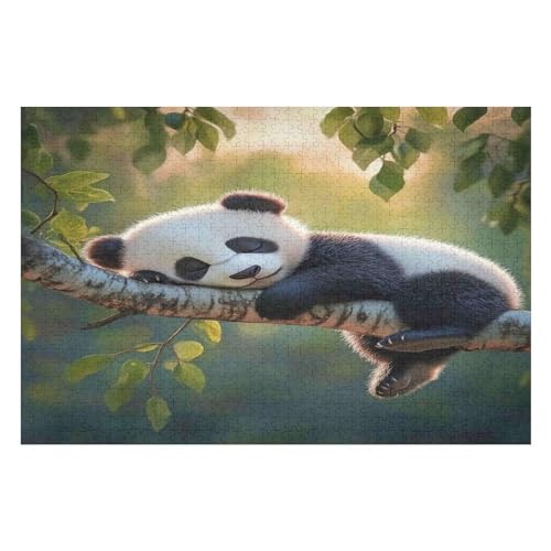 Cute Animals Kunststil-Puzzle, Umweltfreundlich, 1000 Teile, Satinierte Oberfläche, Lustige Puzzle-Herausforderung Für Erwachsene Und Familien 1000 PCS-50 * 75cm von GDFWB