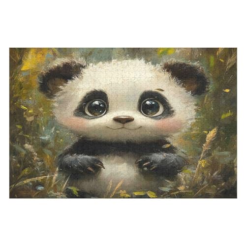 Cute Animals Puzzle, Lustige Aktivität Für Die Ganze Familie, Langlebiger Karton, 1000 Teile, 1000 PCS-50 * 75cm von GDFWB