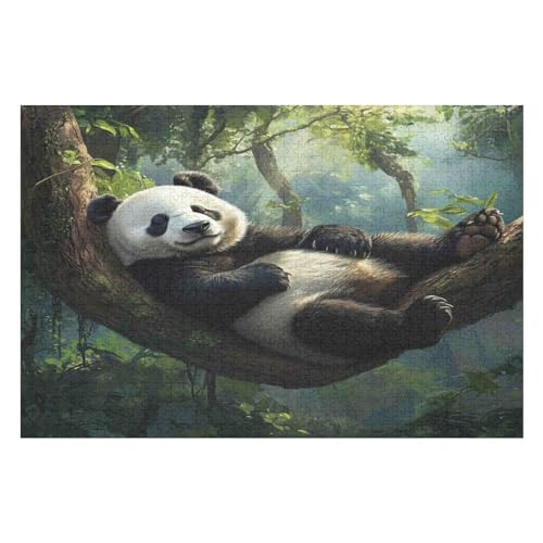 Cute Animals Puzzle, Lustige Aktivität Für Die Ganze Familie, Langlebiger Karton, 1000 Teile, 1000 PCS-50 * 75cm von GDFWB