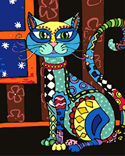 Jigsaw Puzzles for Adults Jigsaw Cute cat 1000 Piece Wooden Puzzle Adult and Children's Family Entertainment Educational Toys 75 * 50cm von GDFWB