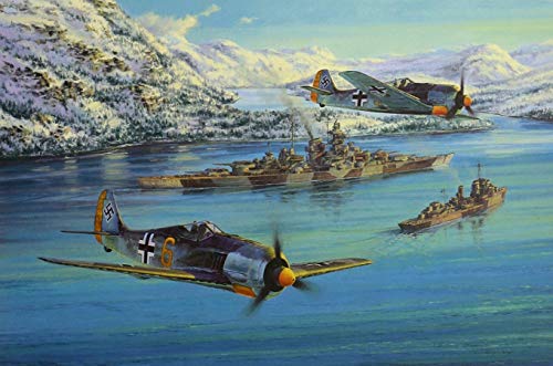 Kinder Holz Puzzle 1000 Stück Maritime Militär Flugzeuge und Schiffe Einzigartiges Geburtstagsfestival Geschenk 75 * 50cm von GDFWB