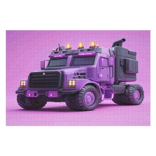 Papierpuzzles Für Erwachsene Big Truck 2000-teiliges Puzzle-Familien-Herausforderungsspiel Für Erwachsene 2000 PCS-70 * 100cm von GDFWB