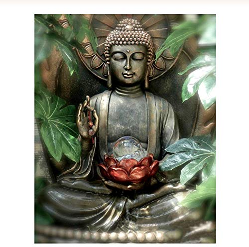 Puzzle 1000 Teile Buddha-Figur Lernspielzeug für Erwachsene zur Freizeitunterhaltung für Kinder 75 * 50 cm von GDFWB