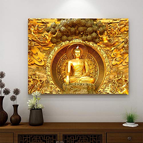 Puzzle 1000 Teile Buddhistische Religion Dekoration Buddha Puzzle 1000 Teile Landschaft von Spielzeug Puzzles Lustig 75 * 50cm von GDFWB