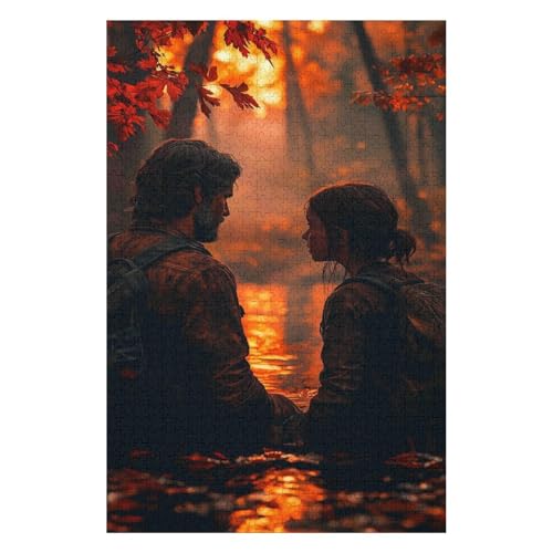 Puzzle 1000 Teile The Last of Us Puzzle für Erwachsene Impossible Puzzle Buntes Legespiel Geschicklichkeitsspiel für die ganze Familie-50x70cm Puzzle 1000 Teile The Last of Us Puzzle für Erwachsene Impossible Puzzle Buntes Legespiel Geschicklichkeitsspiel für die ganze Familie-50x70cm von GDFWB