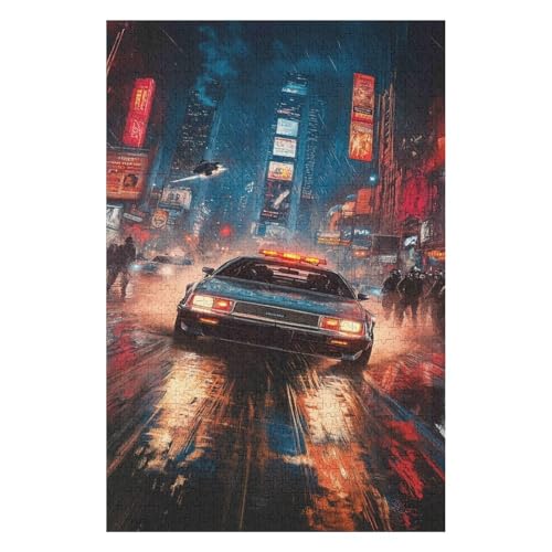 Puzzle 1000 Teile für Erwachsene, Zurück in die Zukunft, Puzzles für Erwachsene, Lernspiel, Herausforderungsspielzeug-26x38cm Puzzle 1000 Teile für Erwachsene, Zurück in die Zukunft, Puzzles für Erwachsene, Lernspiel, Herausforderungsspielzeug-26x38cm von GDFWB