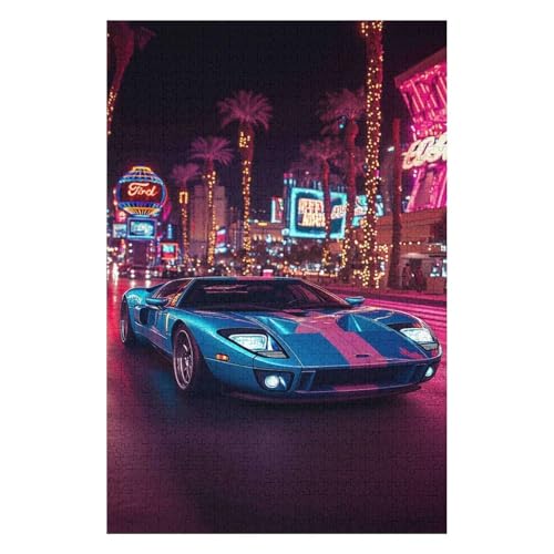 Puzzle 1000 Teile für Erwachsene Las Vegas Art Puzzles Klassisches Puzzle für Kinder ab Jahren-26x38cm Puzzle 1000 Teile für Erwachsene Las Vegas Art Puzzles Klassisches Puzzle für Kinder ab Jahren-26x38cm von GDFWB