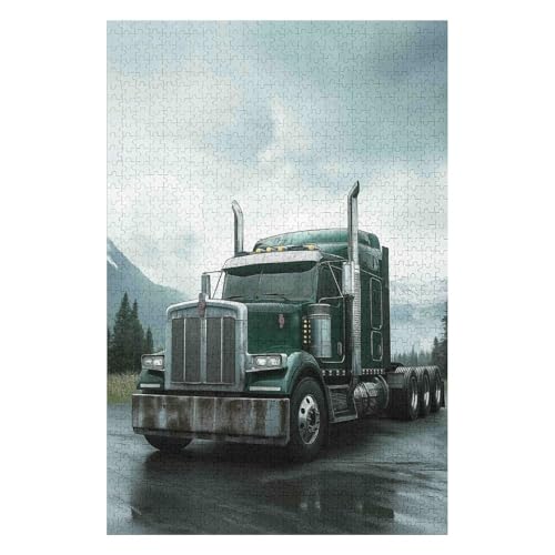 Puzzle 1500 Teile Big Truck. Buntes Puzzle für Erwachsene und Kinder in geprüfter Qualität-57x87cm Puzzle 1500 Teile Big Truck. Buntes Puzzle für Erwachsene und Kinder in geprüfter Qualität-57x87cm von GDFWB