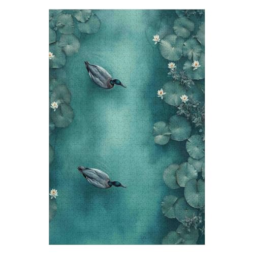 Puzzle 1500 Teile Mandarinente Klassisches Puzzle DIY Kit Spielzeug Einzigartiges Geschenk Moderne Wohnkultur-57x87cm Puzzle 1500 Teile Mandarinente Klassisches Puzzle DIY Kit Spielzeug Einzigartiges Geschenk Moderne Wohnkultur-57x87cm von GDFWB