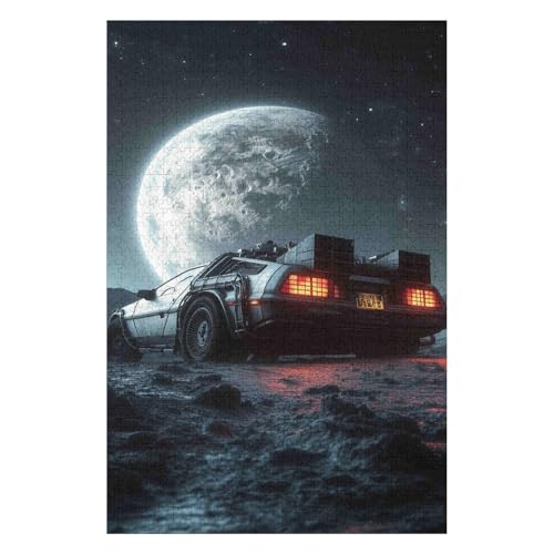 Puzzle 1500 Teile für Erwachsene, Zurück in die Zukunft, Puzzles für Erwachsene, Lernspiel, Herausforderungsspielzeug-57x87cm Puzzle 1500 Teile für Erwachsene, Zurück in die Zukunft, Puzzles für Erwachsene, Lernspiel, Herausforderungsspielzeug-57x87cm von GDFWB