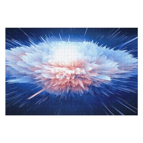 Puzzle 3D Dazzling Seven-Colour Explosion Puzzle for Adults and Children from - 2000 PCS 70 * 100cm von GDFWB