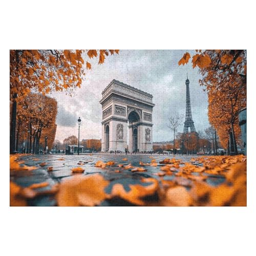 Puzzle Arc De Triomphe 2000 Teile, Puzzle Für Erwachsene, Kinder, Jungen, Mädchen, Jugendliche 2000 PCS von GDFWB