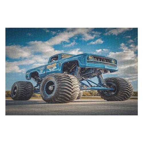 Puzzle Big Truck 1000 Teile, Puzzle Für Erwachsene, Kinder, Jungen, Mädchen, Jugendliche 1000 PCS-50 * 75cm von GDFWB