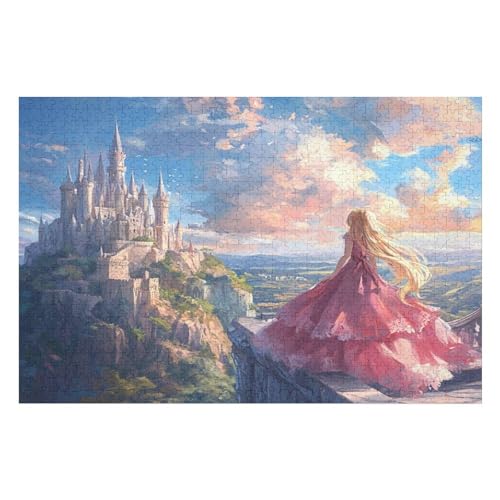 Puzzle Castle 1000 Teile, Puzzle Für Erwachsene, Kinder, Jungen, Mädchen, Jugendliche 1000 PCS 75 * 50cm von GDFWB