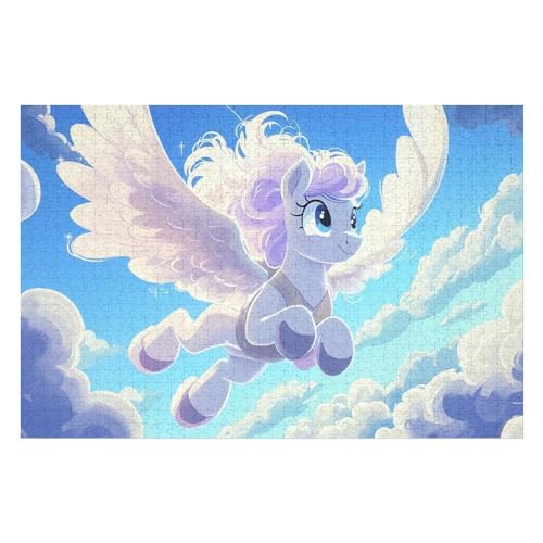 Puzzle Foal 1000 Teile, Puzzle Für Erwachsene, Kinder, Jungen, Mädchen, Jugendliche 1000 PCS 75 * 50cm von GDFWB