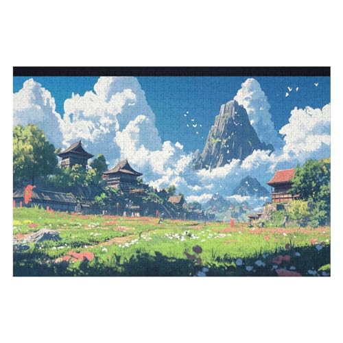 Puzzle Für Erwachsene, 1000 Teile CartoonHerausforderung Tolle Geschenke Für Familien Passen Perfekt Zusammen 1000 PCS von GDFWB