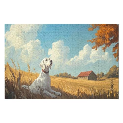 Puzzle Für Erwachsene, 1000 Teile DalmatianHerausforderung Tolle Geschenke Für Familien Passen Perfekt Zusammen 1000 PCS 50 * 70cm von GDFWB