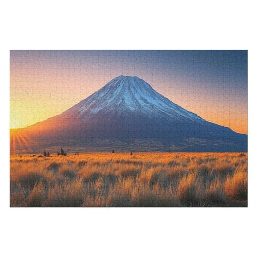 Puzzle Für Erwachsene, 1000 Teile Mount KilimanjaroHerausforderung Tolle Geschenke Für Familien Passen Perfekt Zusammen 1000 PCS von GDFWB