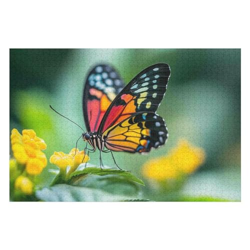 Puzzle Für Erwachsene, 2000 Teile ButterflyHerausforderung Tolle Geschenke Für Familien Passen Perfekt Zusammen 2000 PCS-70 * 100cm von GDFWB