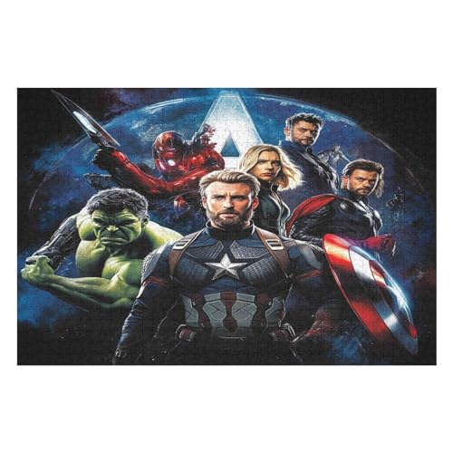 Puzzle Revenge Team 2000 Teile, Puzzle Für Erwachsene, Kinder, Jungen, Mädchen, Jugendliche 2000 PCS 70 * 100cm von GDFWB